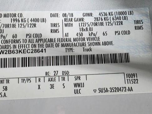 Used 2019 Ford F250 Lariat w/ Lariat Value Package AWD/4WD image 40