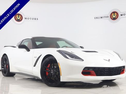 Used 2014 Chevrolet Corvette Stingray Coupe w/ 3LT Preferred Equipment Group RWD image 1