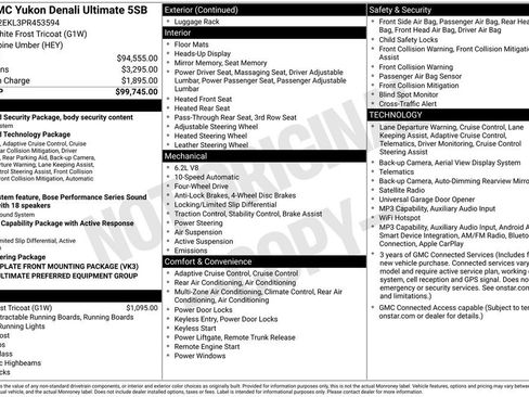 Used 2023 GMC Yukon Denali Ultimate AWD/4WD image 5