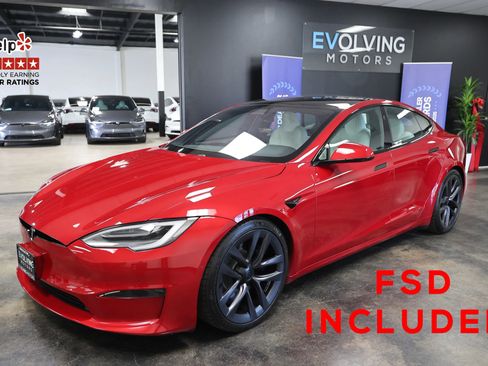 Used 2022 Tesla Model S Standard Range AWD/4WD image 1