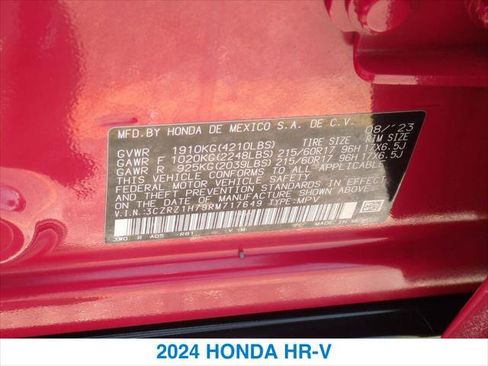 Certified 2024 Honda HR-V EX-L image 26
