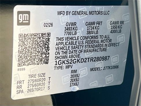 New 2026 GMC Yukon XL Elevation image 20