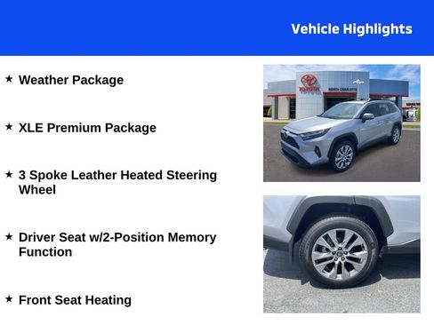 Used 2024 Toyota RAV4 XLE Premium w/ Weather Package FWD image 4