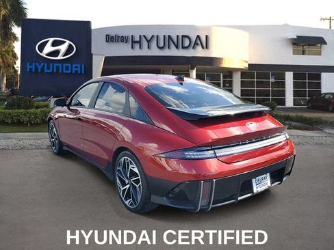 Certified 2023 Hyundai Ioniq 6 SEL w/ Cargo Package RWD image 4