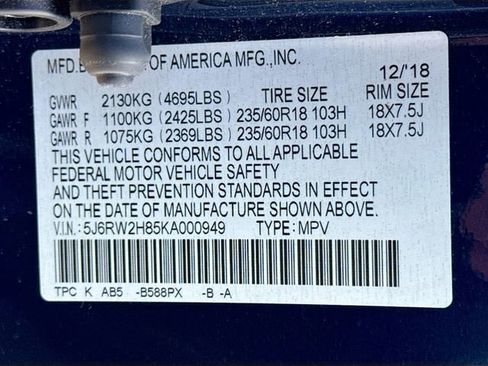 Used 2019 Honda CR-V EX-L image 31