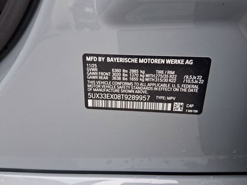 New 2026 BMW X6 xDrive40i w/ Premium Package image 20