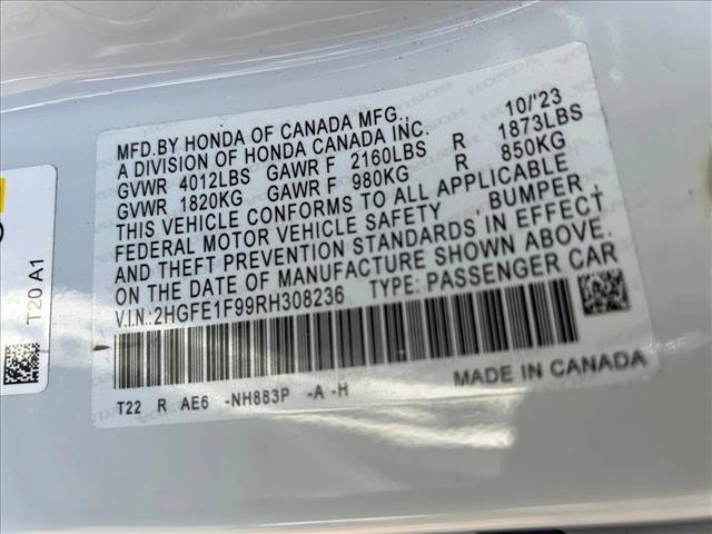 Used 2024 Honda Civic Touring image 29