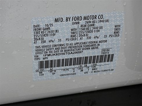 New 2026 Ford Explorer Active w/ Active Comfort Package image 33