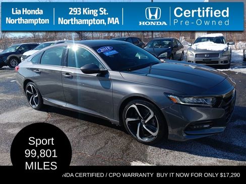 Certified 2018 Honda Accord Sport image 1