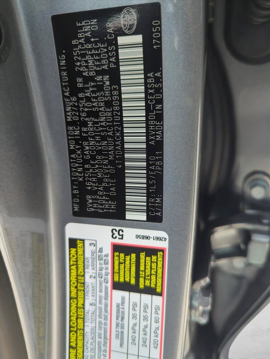 Used 2026 Toyota Camry SE w/ Convenience Package FWD image 27