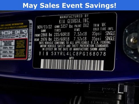 Used 2023 Kia Sorento S w/ Panoramic Sunroof Package FWD image 45