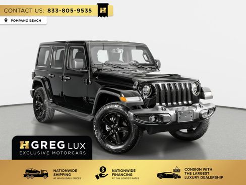 Used 2021 Jeep Wrangler Unlimited Sahara AWD/4WD image 1
