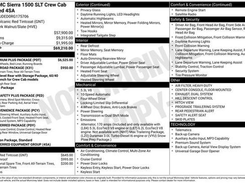 Used 2024 GMC Sierra 1500 SLT w/ SLT Premium Plus Package AWD/4WD image 7