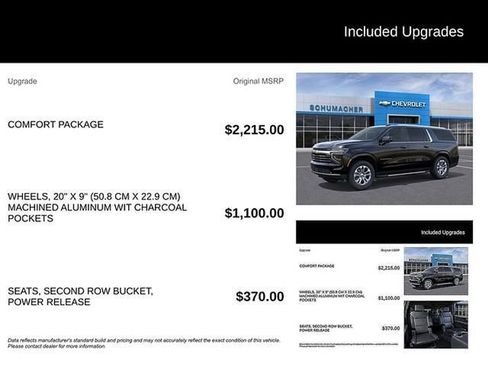 New 2026 Chevrolet Suburban LT w/ Comfort Package image 6