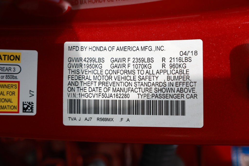 Used 2018 Honda Accord EX-L image 39