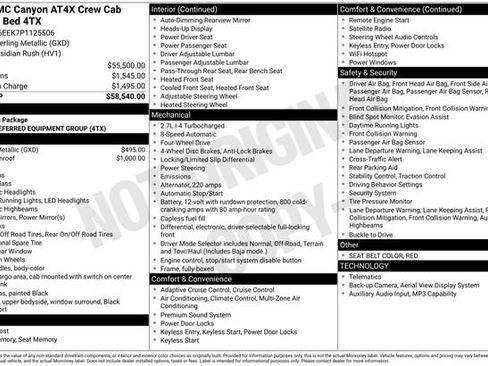 Used 2023 GMC Canyon AT4X image 11