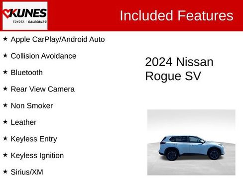 Used 2024 Nissan Rogue SV FWD image 2