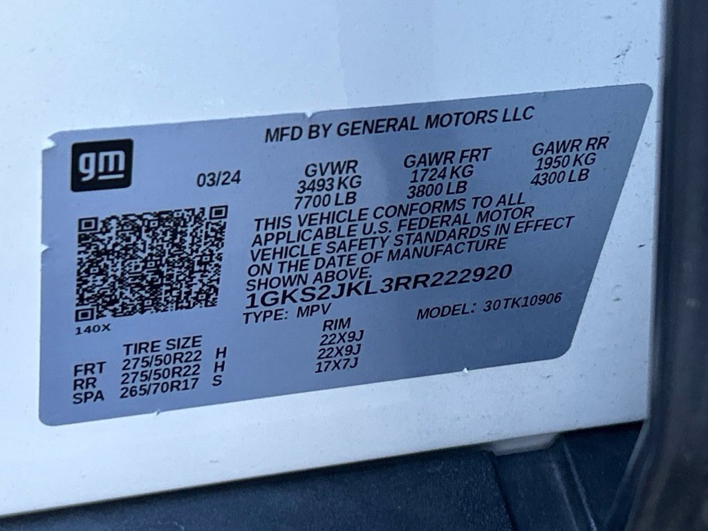 Used 2024 GMC Yukon XL Denali w/ Denali Reserve Package AWD/4WD image 74