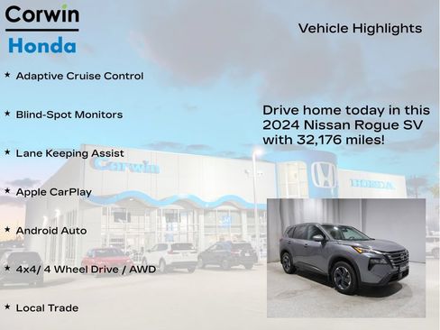 Used 2024 Nissan Rogue SV AWD/4WD image 6