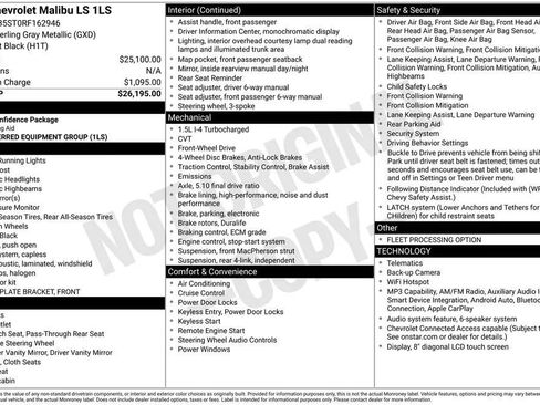 Used 2024 Chevrolet Malibu LS FWD image 2