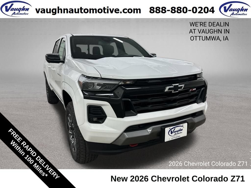 New 2026 Chevrolet Colorado Z71 w/ Technology Package AWD/4WD 360° Tour