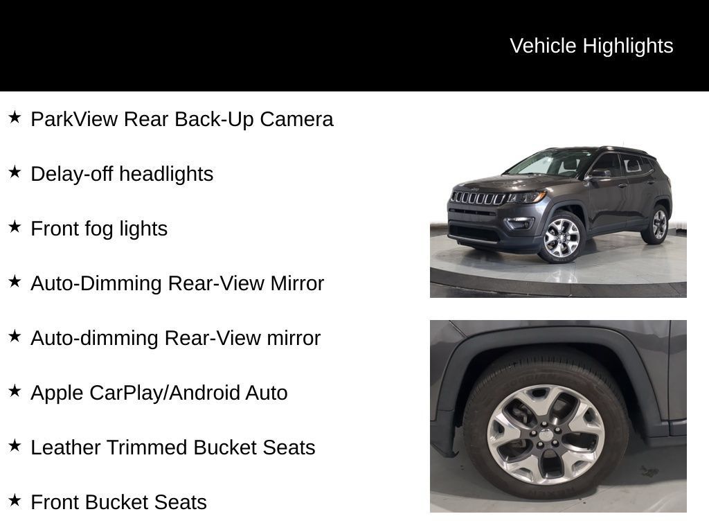 Used 2018 Jeep Compass Limited w/ Navigation Group FWD image 19