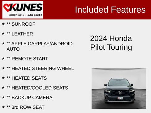 Used 2024 Honda Pilot Touring image 2