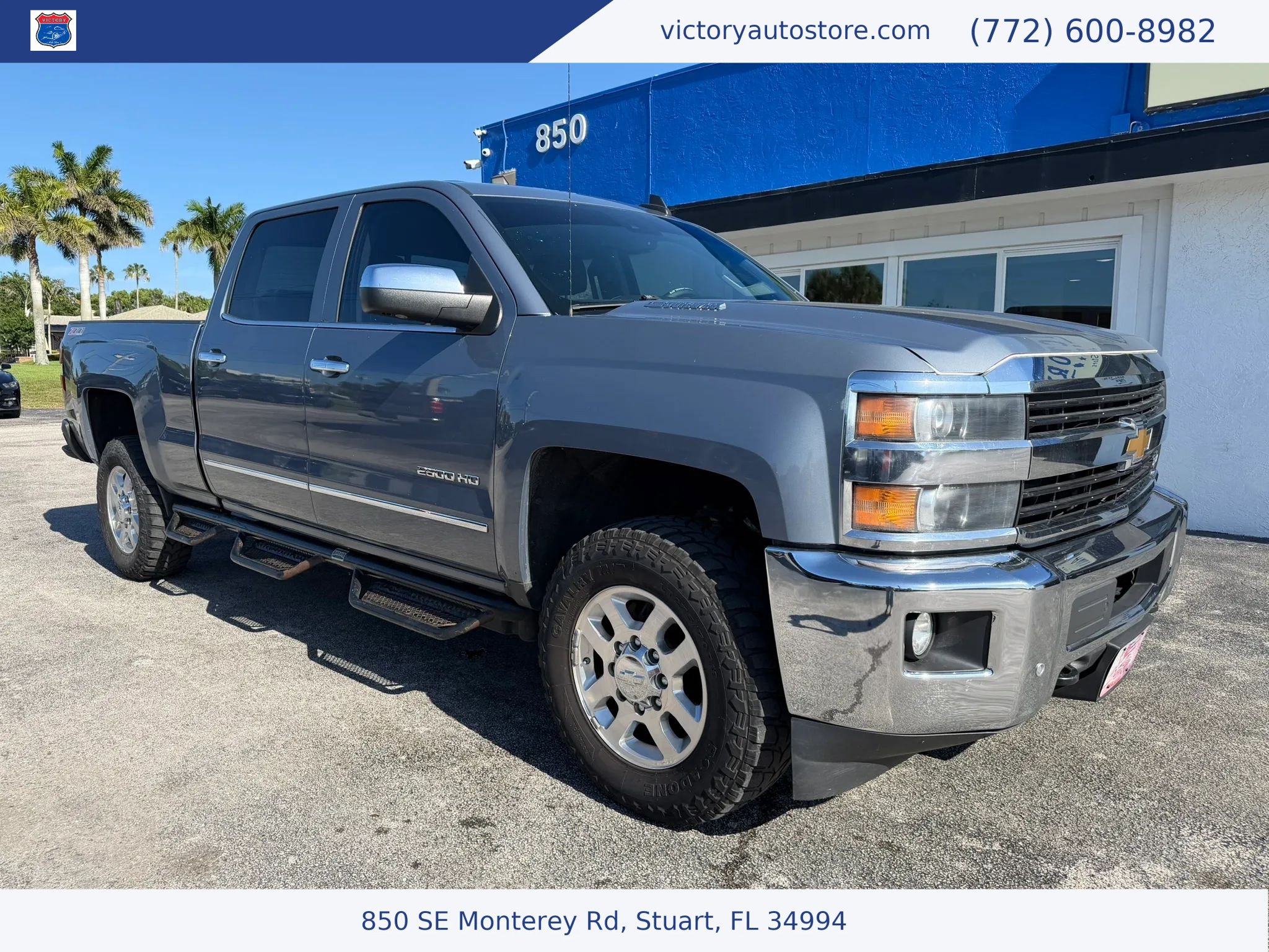 Used 2015 Chevrolet Silverado 2500 LTZ w/ Duramax Plus Package AWD/4WD image 1