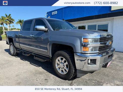 Used 2015 Chevrolet Silverado 2500 LTZ w/ Duramax Plus Package AWD/4WD image 1