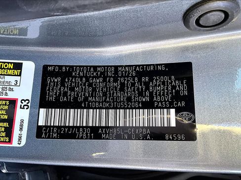 New 2026 Toyota Camry XSE image 18