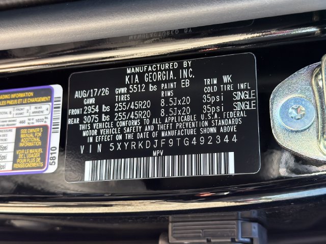 New 2026 Kia Sorento SX Prestige AWD/4WD image 26
