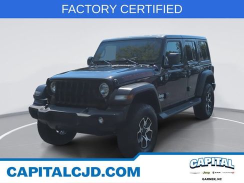 Certified 2020 Jeep Wrangler Unlimited Sport S AWD/4WD image 1