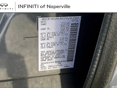 New 2027 INFINITI QX65 Autograph AWD/4WD image 13