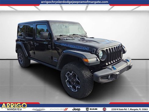 Used 2022 Jeep Wrangler Unlimited Rubicon 4xe image 1