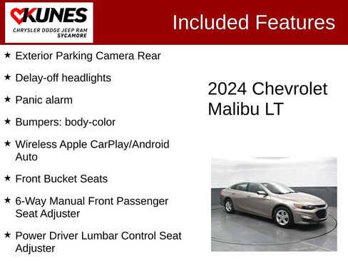 Used 2024 Chevrolet Malibu LT FWD image 4