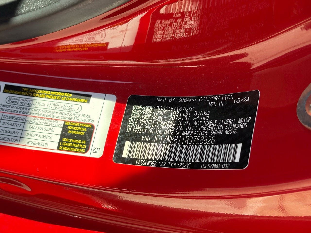 Used 2024 Toyota GR86 RWD image 12