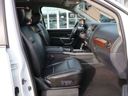 Used 2015 Nissan Armada Platinum w/ 2nd Row Captain Seat Package image 53