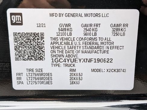 Used 2022 Chevrolet Silverado 3500 LTZ w/ LTZ Plus Package image 36