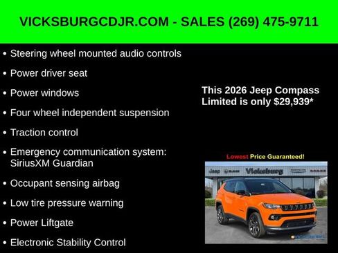 New 2026 Jeep Compass Limited image 11