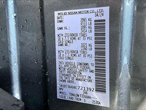 Used 2024 Nissan Rogue SV w/ SV Premium Package image 31