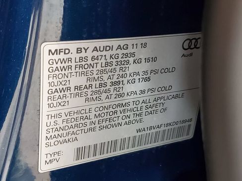 Used 2019 Audi Q8 Premium Plus AWD/4WD image 44