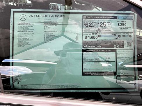 New 2026 Mercedes-Benz GLC 350e GLC 350e image 22