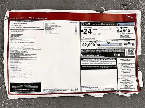 New 2026 Jaguar F-PACE R-Dynamic S image 12