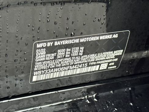 Used 2022 BMW i4 M50 w/ Premium Package image 35