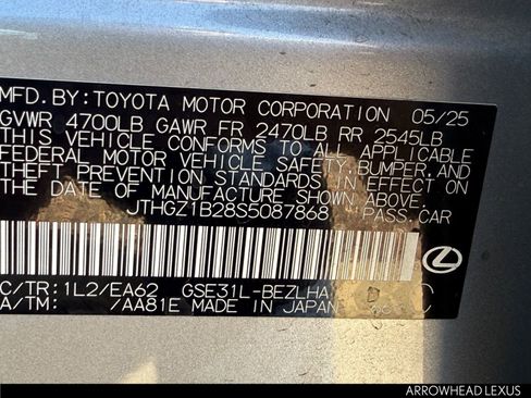 Used 2025 Lexus IS 350 F Sport w/ Accessory Package 2 image 13