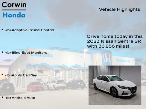 Used 2023 Nissan Sentra SR image 6