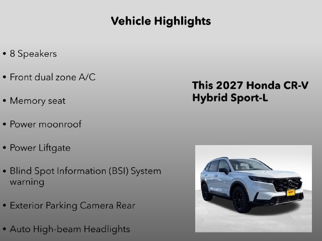 New 2027 Honda CR-V Sport-L image 31