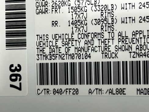 Certified 2026 Toyota Tacoma SR5 RWD image 27