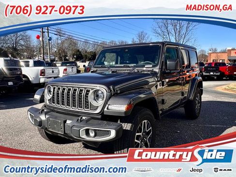Used 2025 Jeep Wrangler Sahara image 1