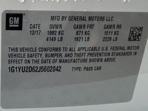 Used 2018 Chevrolet Corvette Z06 image 31